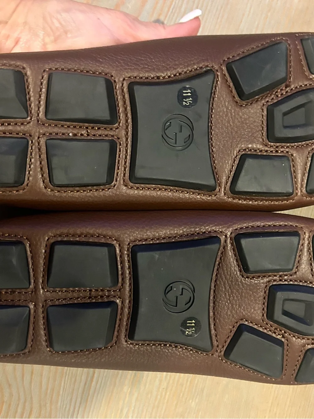 Gucci moccasin bit are